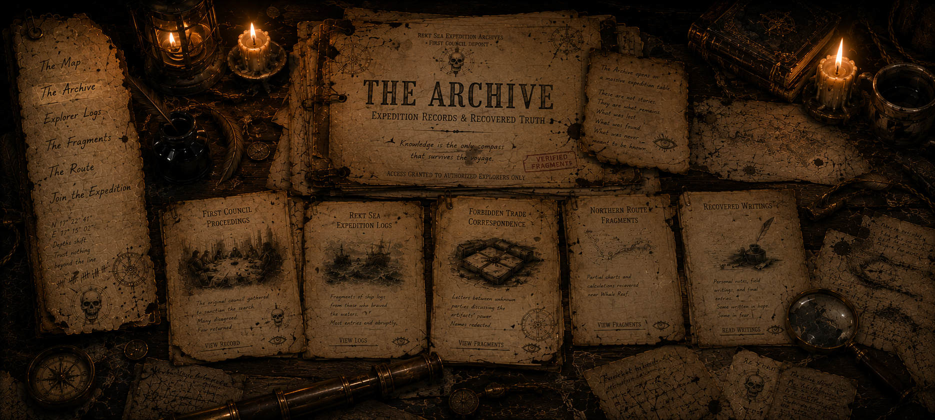 GSPOT Archive table with recovered expedition records